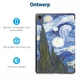 Samsung Galaxy Tab A11 Plus / Tab A9 Plus Hoes Book Case Sterrennacht afbeelding 3