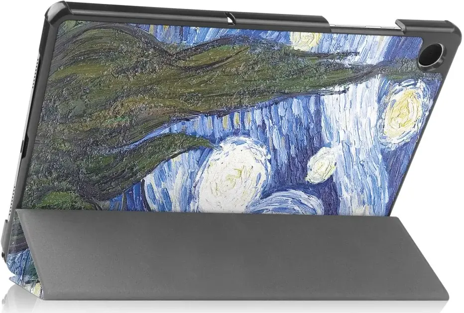 Samsung Galaxy Tab A11 Plus / Tab A9 Plus Hoes Book Case Sterrennacht afbeelding 13