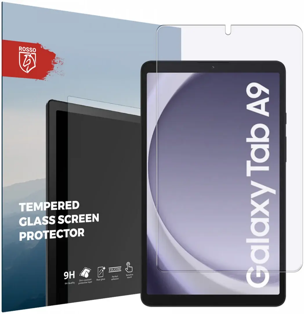 Rosso Samsung Galaxy Tab A11 / A9 9H Tempered Glass Screen Protector afbeelding 2