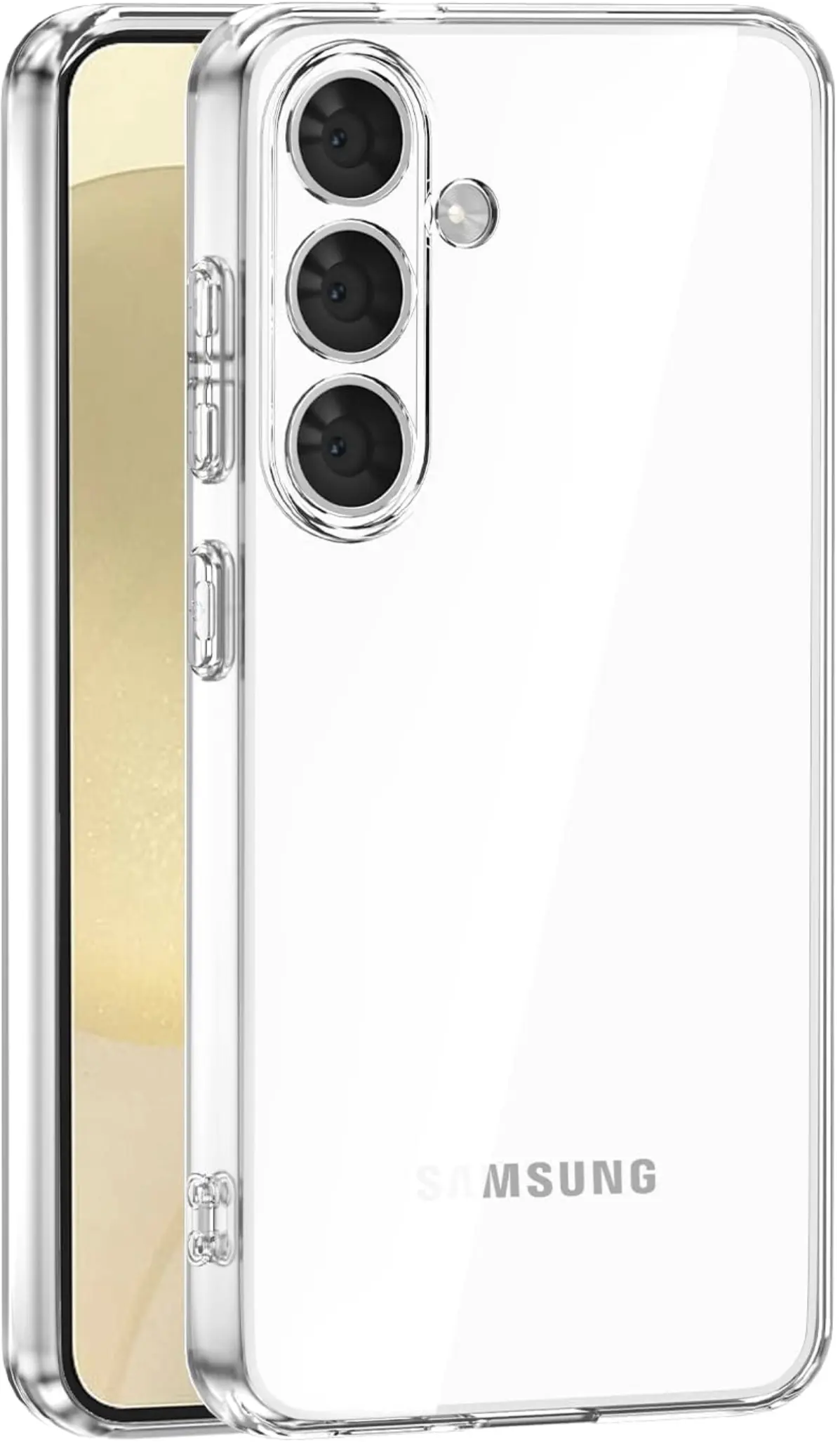 Samsung Galaxy S24 Hoesje Dun TPU Back Cover Transparant afbeelding 8