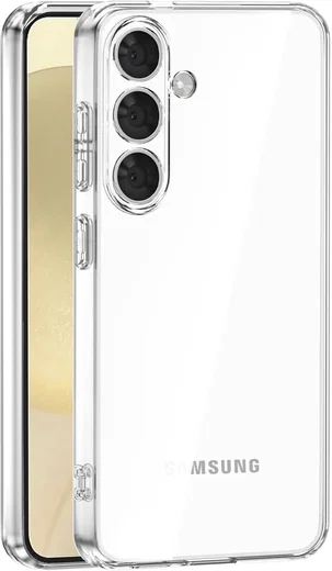 Samsung Galaxy S24 Hoesje Dun TPU Back Cover Transparant afbeelding 8