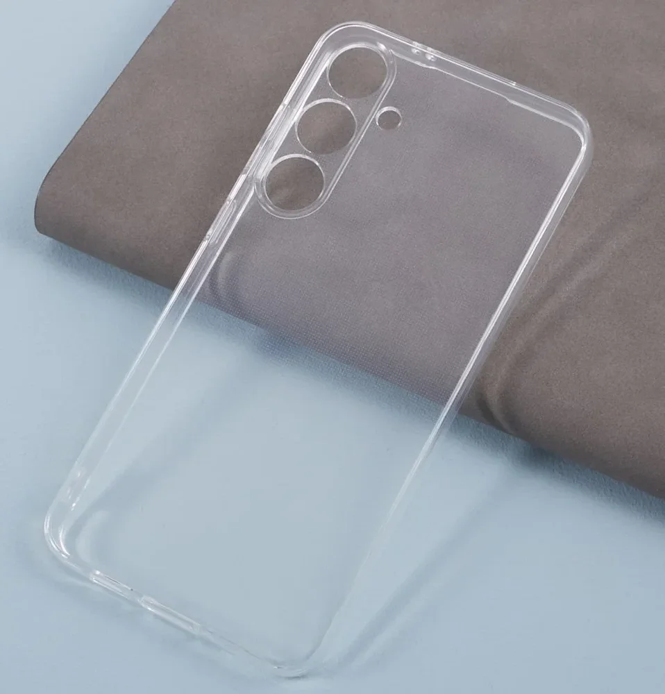 Samsung Galaxy S24 Plus Hoesje Dun TPU Back Cover Transparant afbeelding 3