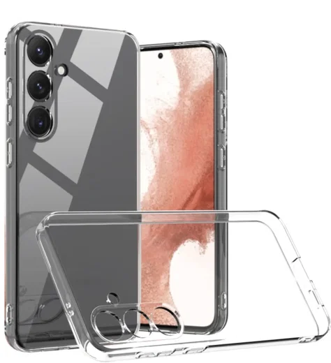 Samsung Galaxy S24 Plus Hoesje Dun TPU Back Cover Transparant afbeelding 1