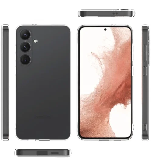 Samsung Galaxy S24 Plus Hoesje Dun TPU Back Cover Transparant afbeelding 4