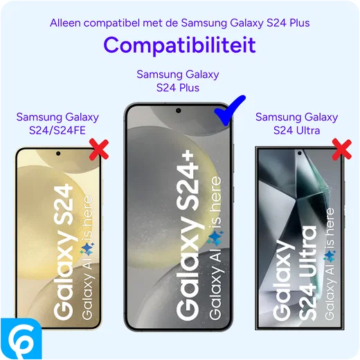 Samsung Galaxy S24 Plus Hoesje Schokbestendig en Dun TPU Transparant afbeelding 6