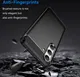 Samsung Galaxy S24 Hoesje Geborsteld TPU Flexibele Back Cover Zwart afbeelding 4