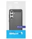 Samsung Galaxy S24 Hoesje Geborsteld TPU Flexibele Back Cover Zwart afbeelding 9
