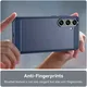 Samsung Galaxy S24 Plus Hoesje Geborsteld TPU Back Cover Blauw afbeelding 5