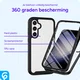 Samsung Galaxy S24 Hoesje Full Protect 360° Cover Hybride Zwart afbeelding 7