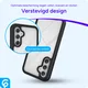 Samsung Galaxy S24 Hoesje Full Protect 360° Cover Hybride Zwart afbeelding 2