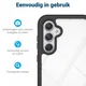 Samsung Galaxy S24 Plus Hoesje Full Protect 360° Cover Hybride Zwart afbeelding 5