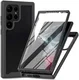Samsung Galaxy S24 Ultra Hoesje Full Protect 360° Cover Hybride Zwart