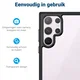 Samsung Galaxy S24 Ultra Hoesje Full Protect 360° Cover Hybride Blauw afbeelding 5