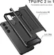 Samsung Galaxy S24 Ultra Hoesje Shock Proof Hybride Back Cover Zwart afbeelding 4