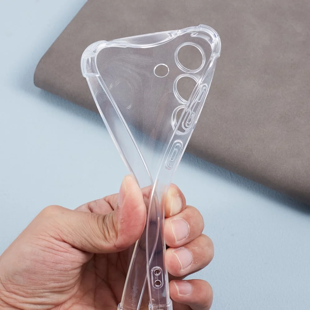 Samsung Galaxy S24 Hoesje met Koord TPU Back Cover Transparant afbeelding 14