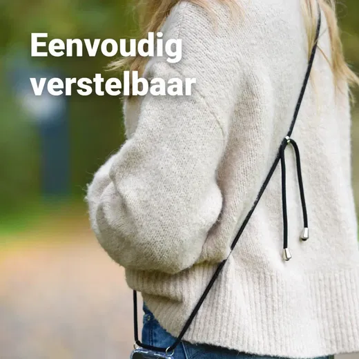 Samsung Galaxy S24 Hoesje met Koord TPU Back Cover Transparant afbeelding 9