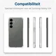 Samsung Galaxy S24 Hoesje met Koord TPU Back Cover Transparant afbeelding 4