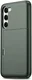 Samsung Galaxy S24 Hoesje met Slider Kaarthouder Back Cover Groen afbeelding 6