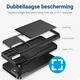 Samsung Galaxy S24 Ultra Hoesje met Slider Kaarthouder Zwart afbeelding 7