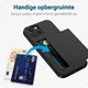 Samsung Galaxy S24 Ultra Hoesje met Slider Kaarthouder Zwart afbeelding 10