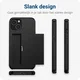 Samsung Galaxy S24 Ultra Hoesje met Slider Kaarthouder Zwart afbeelding 15