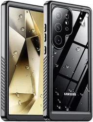 SBG Outdoor Case Samsung Galaxy S24 Ultra Waterdicht Zwart afbeelding