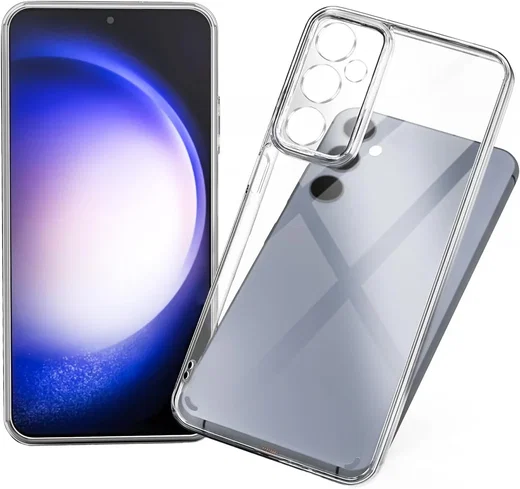 Samsung Galaxy A15 Hoesje Dun TPU Back Cover Transparant afbeelding 1