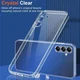 Samsung Galaxy A15 Hoesje Dun TPU Back Cover Transparant afbeelding 3