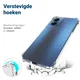 Motorola Moto G14 Hoesje Schokbestendig en Dun TPU Transparant afbeelding 2
