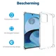 Motorola Moto G14 Hoesje Schokbestendig en Dun TPU Transparant afbeelding 5