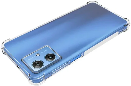 Motorola Moto G54 Hoesje Schokbestendig en Dun TPU Transparant afbeelding 11