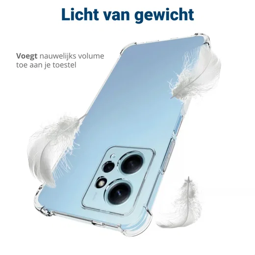 Xiaomi Redmi 12 Hoesje Schokbestendig en Dun TPU Transparant afbeelding 8