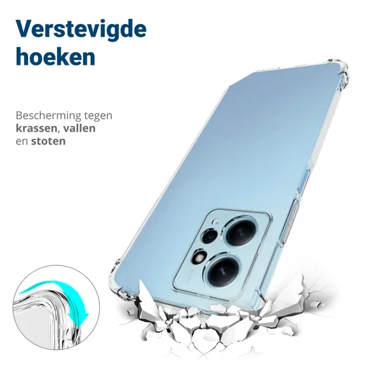 Xiaomi Redmi 12 Hoesje Schokbestendig en Dun TPU Transparant afbeelding 5