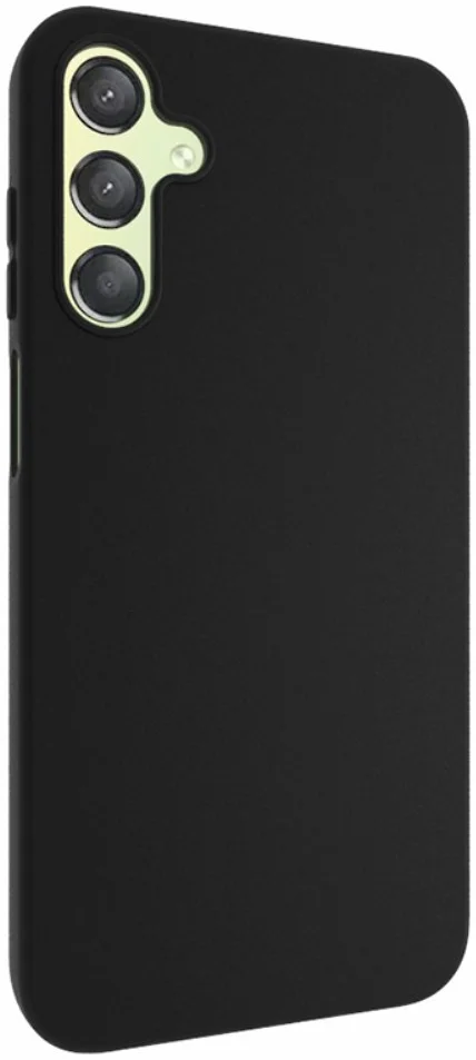 Samsung Galaxy A15 5G Hoesje Matte Back Cover Dun TPU Zwart afbeelding 2
