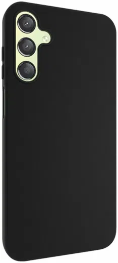 Samsung Galaxy A15 5G Hoesje Matte Back Cover Dun TPU Zwart afbeelding 2