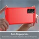 Samsung Galaxy A15 Hoesje Geborsteld TPU Flexibele Back Cover Rood afbeelding 7