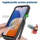 Samsung Galaxy A15 Hoesje Full Protect 360° Cover Hybride Blauw afbeelding 6