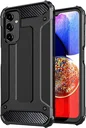 Samsung Galaxy A15 5G Hoesje Shock Proof Hybride Back Cover Zwart