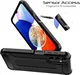 Samsung Galaxy A15 5G Hoesje Shock Proof Hybride Back Cover Zwart afbeelding 4