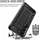 Samsung Galaxy A25 Hoesje Shock Proof Hybride Back Cover Blauw afbeelding 2