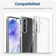 Samsung Galaxy A15 5G Hoesje met Koord Schokbestendig TPU Transparant afbeelding 4
