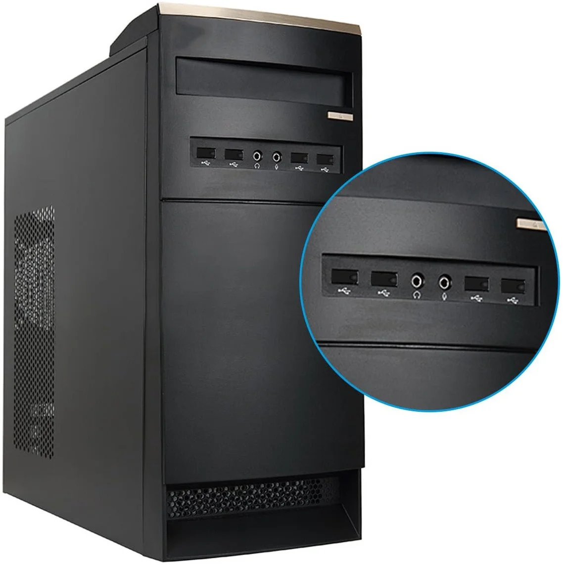 Stofdichte Plug (2-Pack) voor USB Poort Zwart afbeelding 3