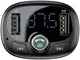 Baseus Bluetooth Muziek FM Transmitter en 3.4A USB Autolader Zwart afbeelding 4