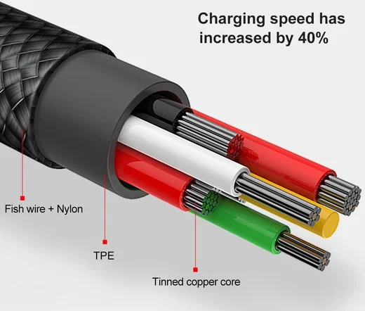 Baseus MVP 90° 2A USB naar Lightning Kabel 1M Haakse Hoek Blauw afbeelding 7