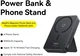 Baseus MagPro MagSafe Powerbank 20W met Standaard 5.000mAh Zwart afbeelding 3