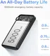 Baseus MagPro MagSafe Powerbank 20W met Standaard 5.000mAh Zwart afbeelding 6