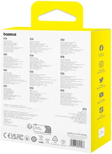 Baseus MagPro MagSafe Powerbank 20W met Standaard 5.000mAh Wit afbeelding 14