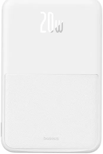 Baseus MagPro MagSafe Powerbank 20W met Standaard 5.000mAh Wit afbeelding 9