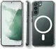 Samsung Galaxy S22 Plus Hoesje MagSafe Dun TPU Back Cover Transparant afbeelding 2