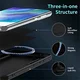 Samsung Galaxy S21 Plus Hoesje met MagSafe Siliconen Back Cover Zwart afbeelding 6
